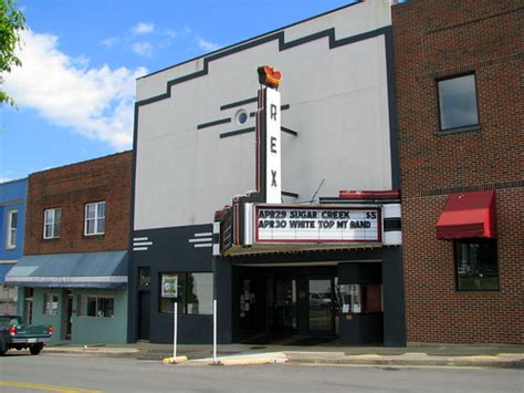 Rex Theater - Galax, VA | While it still shows classic movie… | Flickr