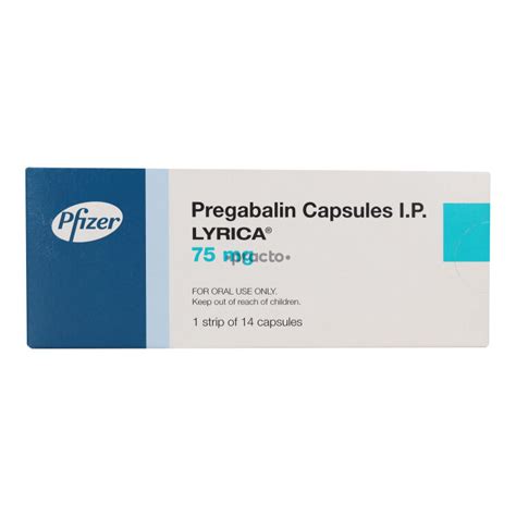 Lyrica 75 MG Capsule - Uses, Dosage, Side Effects, Price, Composition ...