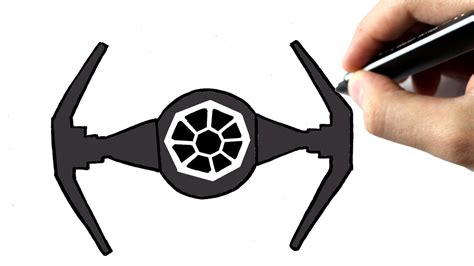 Tie Fighter Drawing at GetDrawings | Free download