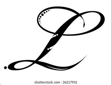 Large Big Script Cursive Letter L 11 X Custom Stencil FAST FREE ...