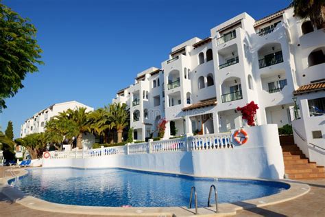 Swimming Pool at the Luxury Hotel, Mallorca Stock Photo - Image of ...