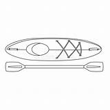 Page Canoe Paddles Coloring Pages sketch template