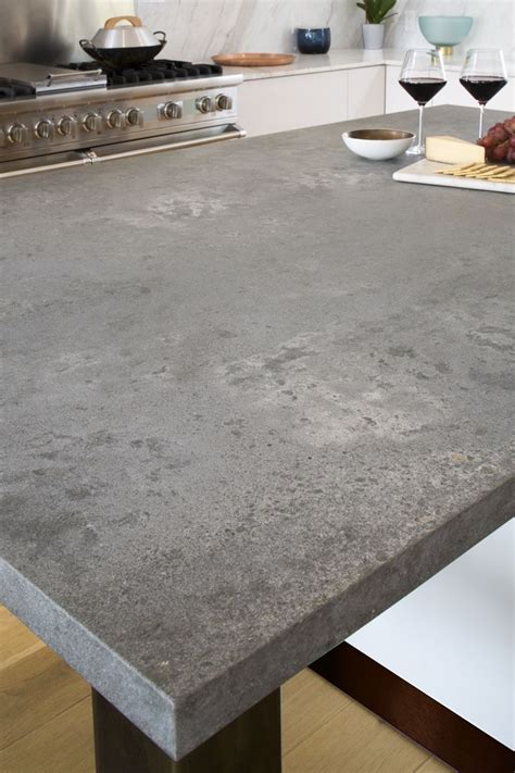 4033 Rugged Concrete Mineral Kitchen Worktop | Caesarstone | Kitchen benchtops, Concrete ...