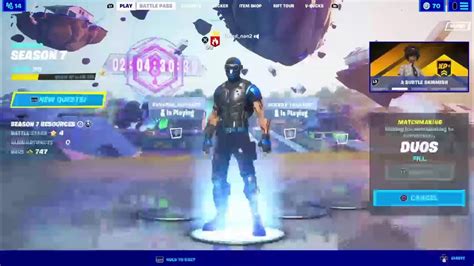 Playing fortnite buga cup - YouTube