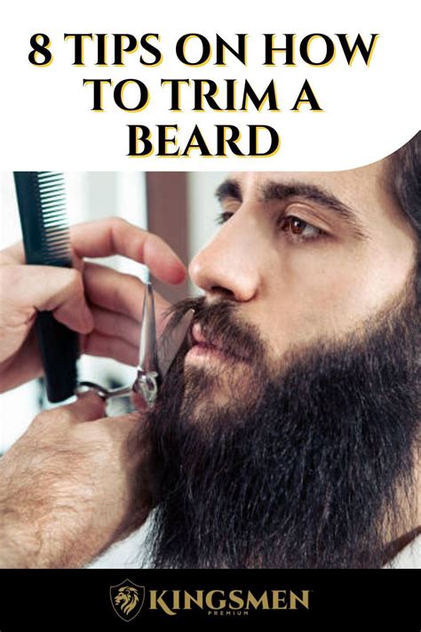 Tips on How to Trim a Beard | Beard, Trimming your beard, Mens facial ...