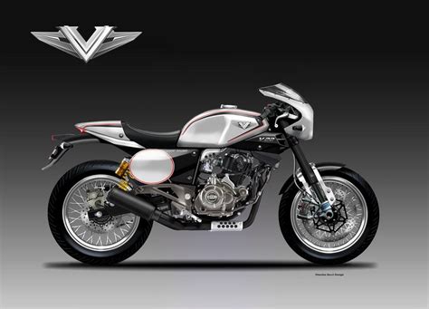 Bajaj V22 In Cafe Racer, Scrambler And Roadster Is A Combination Of Patriotism and Art Done Just ...