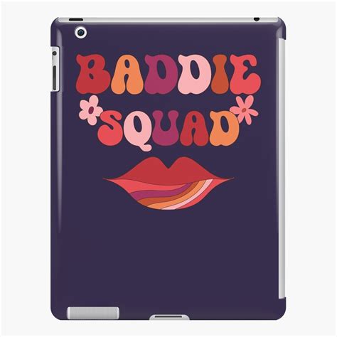 "Cute Baddie Squad 70's Groovy Design for Hot Women and Girls" iPad Case & Skin for Sale by ...