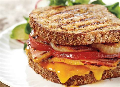 Bacon grilled cheese sandwich