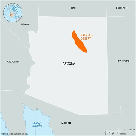 Painted Desert | Arizona, Map, & Facts | Britannica