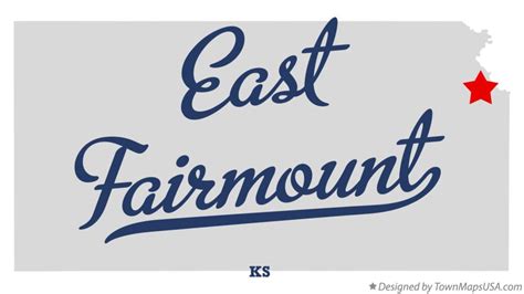 Map of East Fairmount, KS, Kansas