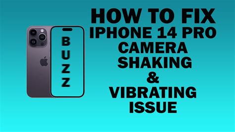 How To Fix iPhone 14 Pro Camera Shaking & Vibrating Issue | Fix iPhone ...