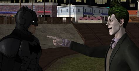 Batman Telltale - Batman confronts The Joker by EinArt1218 on DeviantArt