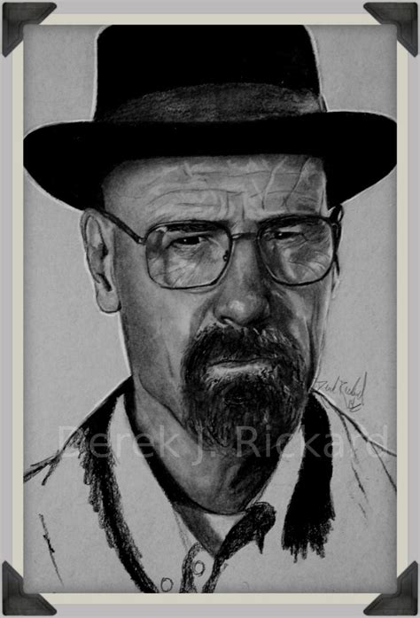 Walter White (Heisenberg) Portrait Drawing by DrawingsByDerek on DeviantArt