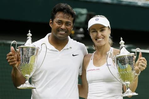 Leander Paes, Martina Hingis win Wimbledon mixed doubles title - Livemint