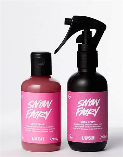 LUSH Snow Fairy Shower and Body Spray Kit | ASOS