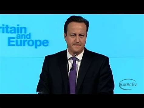 David Cameron Full Speech: Britain and Europe - January 23rd, 2013 - YouTube