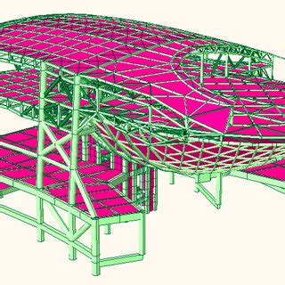 midas Gen computation model. | Download Scientific Diagram