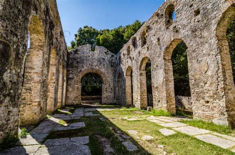 Butrint, Albania - August 05, 2014. Ruins of Historic Site Editorial ...