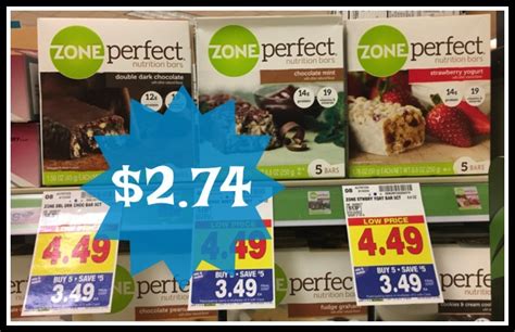 NEW Zone Perfect Coupon = 5 pk of Bars for ONLY $2.74! (that's just 55 ...