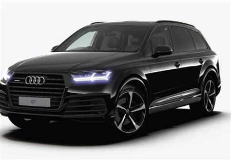 Car-Bikes-Launches: Audi Q7 Black Edition 2019 interior, exterior photos