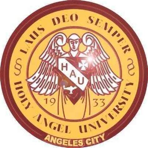 hau logo - holy angel university / myLot