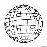 Disco Ball Coloring Page 19872 15716 sketch template