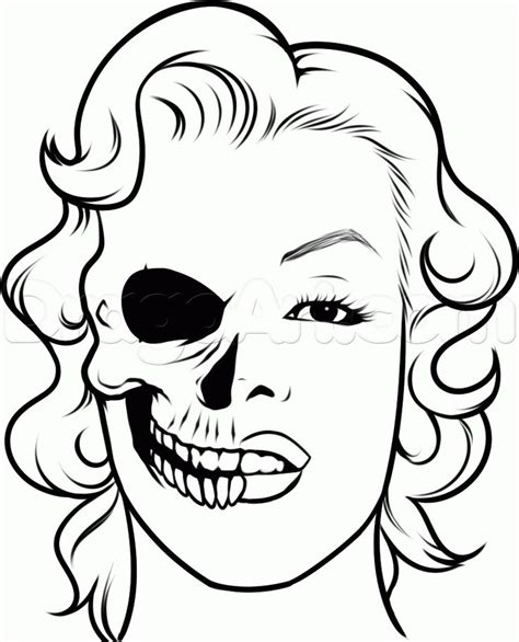 Easy Skull Drawings | Free download on ClipArtMag