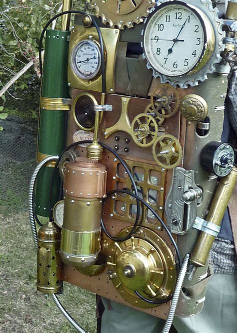 Steampunk Portable Time Machine Backpack | Steampunk decor, Steampunk machines, Steampunk wallpaper