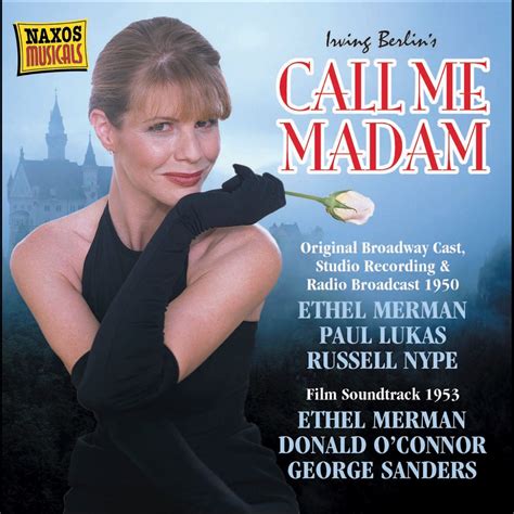 ‎Call Me Madam (Original 1950 Broadway Cast & 1953 Soundtrack) - Album ...