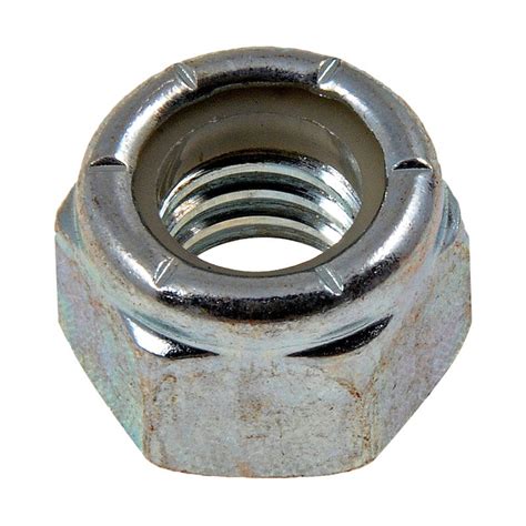 Dorman® 250-011 - Lock Nut with Nylon Ring (Grade 2 Steel, Zinc, 5/16"-18 x 11/32", 50 pcs in Box)