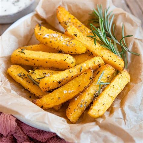 Crispy Baked Polenta Fries - Inside The Rustic Kitchen