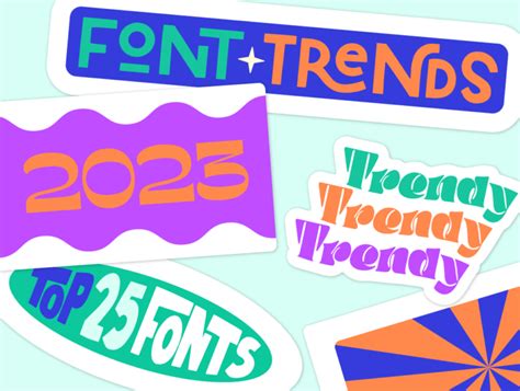 Font Trends 2023: Top 25 Fonts for Striking Design | Looka