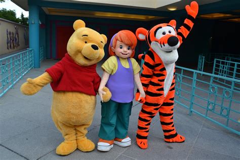 Meeting Pooh, Darby and Tigger at Playhouse Disney: Live o… | Flickr