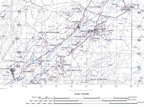 Jalalabad, Afghanistan 2010 City Topographical Map – Battle Archives