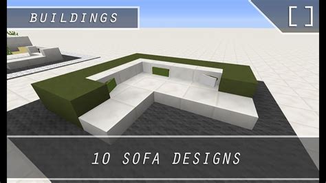 Minecraft Sofa Ideas - CharlaLuckett