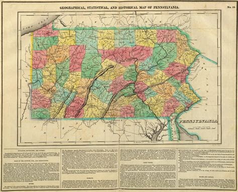 Pennsylvania Counties Historical Maps