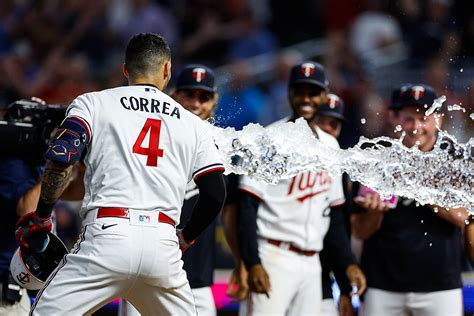 Minnesota Twins Carlos Correa Blasts 4-Run Walk-Off