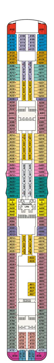 Enchanted Princess Deck plan & cabin plan