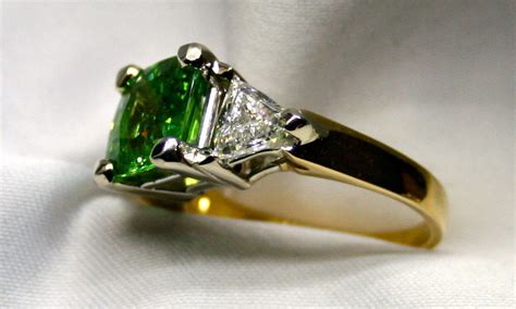 tsavorite ring ideas | Tsavorite ring, Rings, Gemstone rings