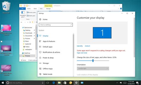 How to change display settings to make icons and text bigger on Windows 10 - Pureinfotech