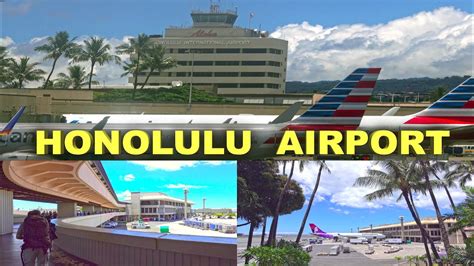 Honolulu International Airport, Oahu - Hawaii 4K - YouTube