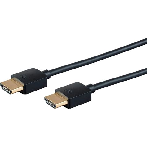 Monoprice HDMI Cable - 1 Feet - Black| Certified Premium, 4K@60Hz, HDR, 18Gbps, 36AWG, YUV, 4:4: ...