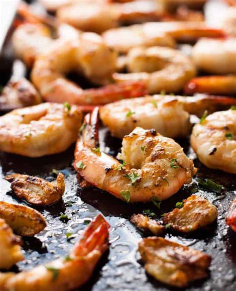 Garlic Brown Butter Shrimp (Prawns) | RecipeTin Eats