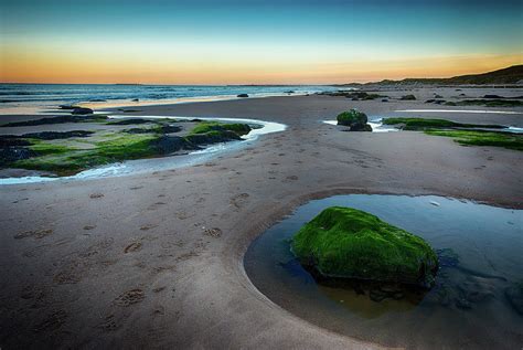 Warkworth Beach Sunset by Mark Seton