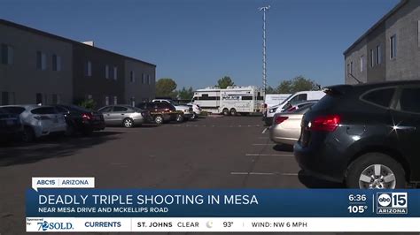 2 dead, 1 hurt after shooting at Mesa apartment complex