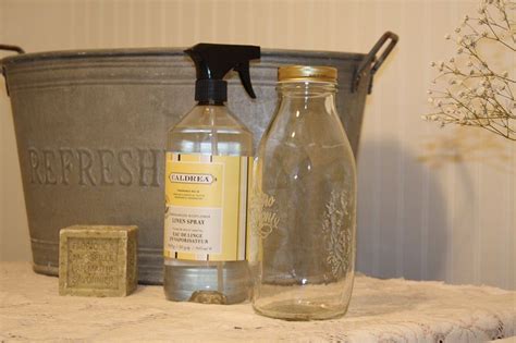 A small luxury: lemon verbena linen spray #Caldrea | Linen spray, Jar lamp, Home scents