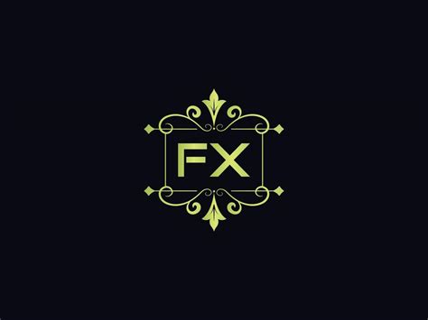 Modern Fx Logo Letter, Colorful Fx Luxury Logo Template 17242922 Vector Art at Vecteezy