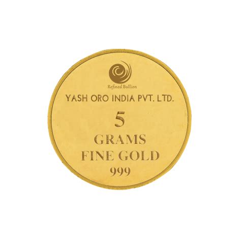 Gold Coin 5 Grams | Yashoro