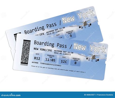 Airline Boarding Pass Tickets To Amstersam Royalty-Free Stock Photo ...