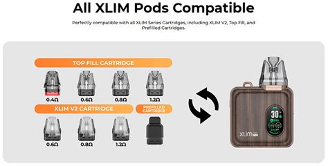 OXVA Xlim SQ Pro Pod System Kit 30W 1200mAh